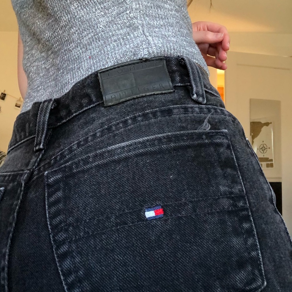 Tommy Hilfiger Bootcut Black Jeans